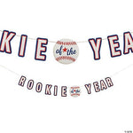Fun Express Party Supplies Rookie of The Year Banner 7″ x 7′