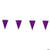Fun Express Purple Pennant Banner 100′