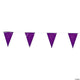 Purple Pennant Banner 100′