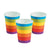 Fun Express Rainbow Party 9oz Cups (8 count)