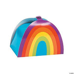 Fun Express Rainbow Party Favor Boxes (12 count)