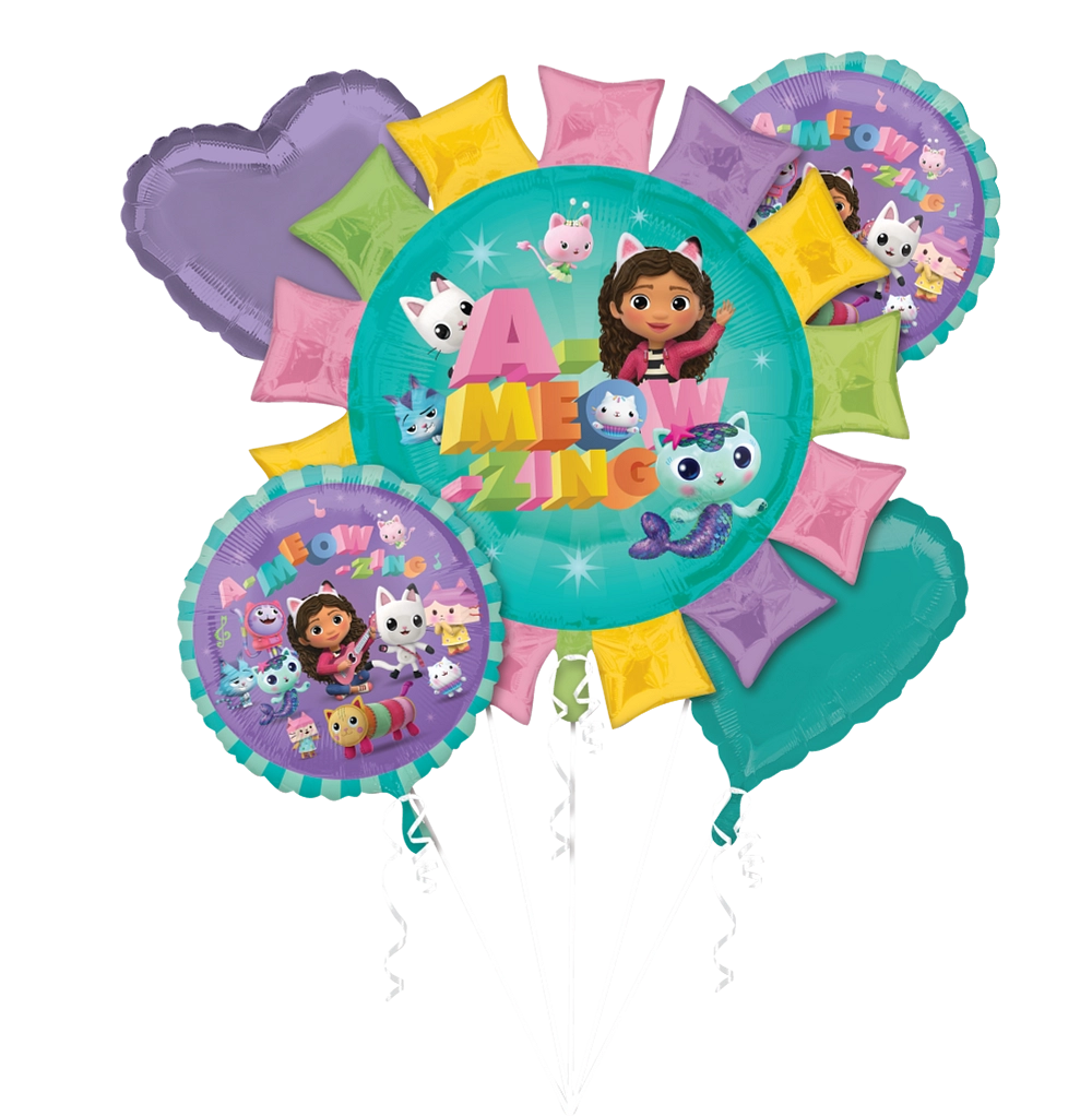 Gabby's Dollhouse Balloon Bouquet Set – instaballoons Wholesale