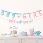 Gender Reveal Banner Kit by Amscan from Instaballoons