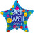 Get Well Soon Star 18″ Foil Balloon by Convergram from Instaballoons