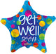 Get Well Soon Star 18″ Balloon