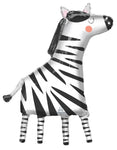 Get Wild Zebra SuperShape 24″ x 36″ Foil Balloon by Anagram from Instaballoons