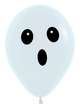 Ghost Face on Fashion White 11″ Latex Balloons (50 count)