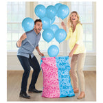Gift Sack Blln Reveal - Boy 12″ by Amscan from Instaballoons