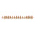 Gingerbread Garland by Amscan from Instaballoons