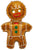 Gingerbread Man (requires heat-sealing) 14″ Foil Balloon by Convergram from Instaballoons