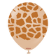 Giraffe Animal Print Desert Sand 12″ Latex Balloons (25 count)