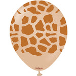 Giraffe Animal Print White Sand 12″ Latex Balloons by Kalisan from Instaballoons