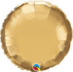 Gold Chrome 18″ Foil Balloon by Qualatex from Instaballoons