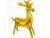 Gold Deer 41″ Foil Balloon by Winner Party from Instaballoons