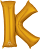 Gold Letter K 34″ Balloon