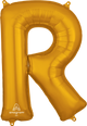 Gold Letter R 34″ Balloon