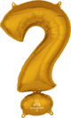 Gold Question Mark ? Symbol 34″ Balloon