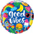 Good Vibes Summer Fun 18″ Foil Balloon by Qualatex from Instaballoons
