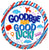 Goodbye and Good Luck 18″ Foil Balloon by Convergram from Instaballoons