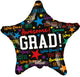 Grad Star with Messages 18″ Balloon