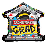 Grad Theater 18″ Foil Balloon by Convergram from Instaballoons