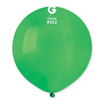 Green 19″ Latex Balloons by Gemar from Instaballoons
