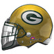 Green Bay Packers Football Helmet 21″ Balloon