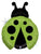 Green Ladybug 27″ Foil Balloon by Betallic from Instaballoons