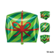 Green Striped Present Gift 22″ Balloon