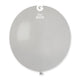 Grey 19″ Latex Balloons (25 count)