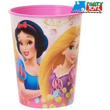 Metallic Disney Princess Plastic Favor Cup, 16oz - 100th Birthday