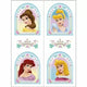 Disney Princess Temporary Tattoo Sheets