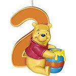Hallmark Party Supplies Winnie the Pooh Number 2 Candle