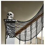 Halloween Creepy Cloth Black 60″ x 30″ by Amscan from Instaballoons