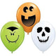 Halloween Face Assortment 5″ Latex Balloons (100 count)