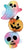Halloween Ghost Pumpkin Skull Opal 41″ Foil Balloon by Betallic from Instaballoons