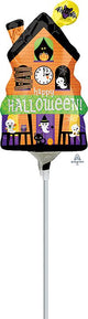 Halloween Haunted House 14″ Balloon (requires heat-sealing)