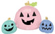 Halloween Pumpkins Pastel 35″ Balloon