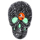 Halloween Skull Plaque Decoration