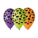 Halloween Texture Assortment 13″ Latex Balloons by Gemar from Instaballoons