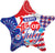 Happy 4Th Of July Star 18″ Foil Balloon by Convergram from Instaballoons