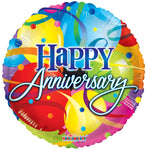 Happy Anniversary 36″ Foil Balloons by Convergram from Instaballoons