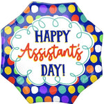 Happy Assistant's Day 22″ Foil Balloon by Anagram from Instaballoons