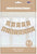 Happy Birthday Burlap Banner (9 feet long) by Imported from Instaballoons