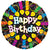 Happy Birthday Candles 18″ Foil Balloon by Convergram from Instaballoons