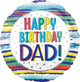 Happy Birthday Dad 17″ Balloon