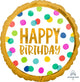 Happy Birthday Dots 18″ Balloon