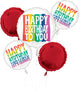 Happy Birthday Let's Celebrate Balloon Bouquet Kit