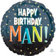 Happy Birthday Man 18″ Balloon
