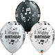 Happy Birthday Music Notes 11″ Latex Balloons (50 count)